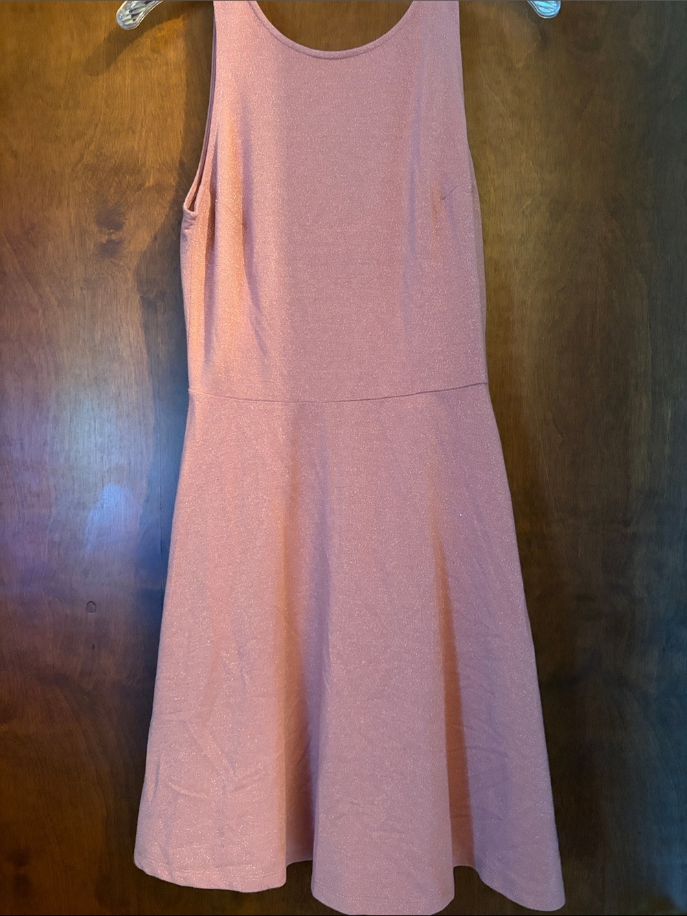 NWT pink glitter dress